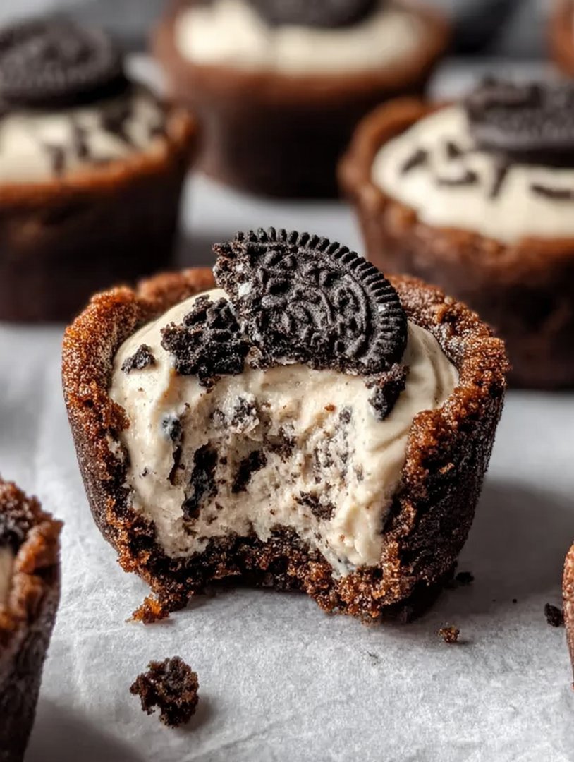 Oreo Cheesecake Cookie Cups image 2