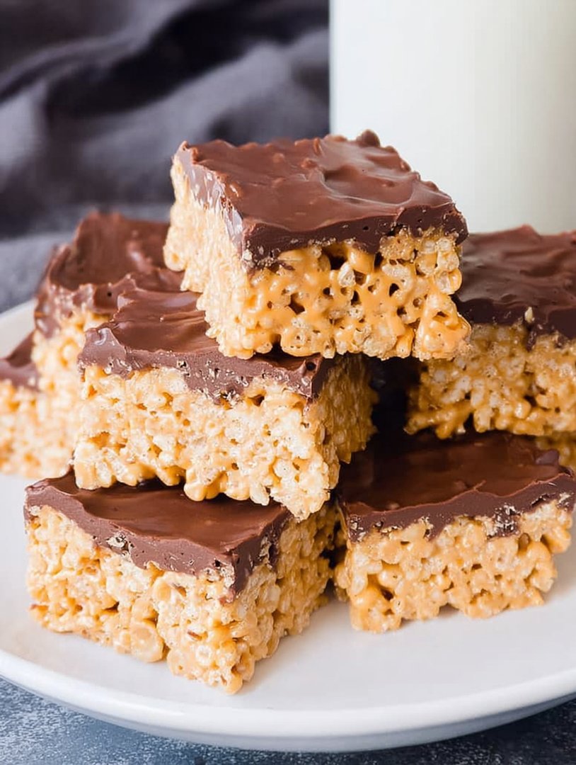 Peanut Butter Rice Krispie Treats Recipe image 2