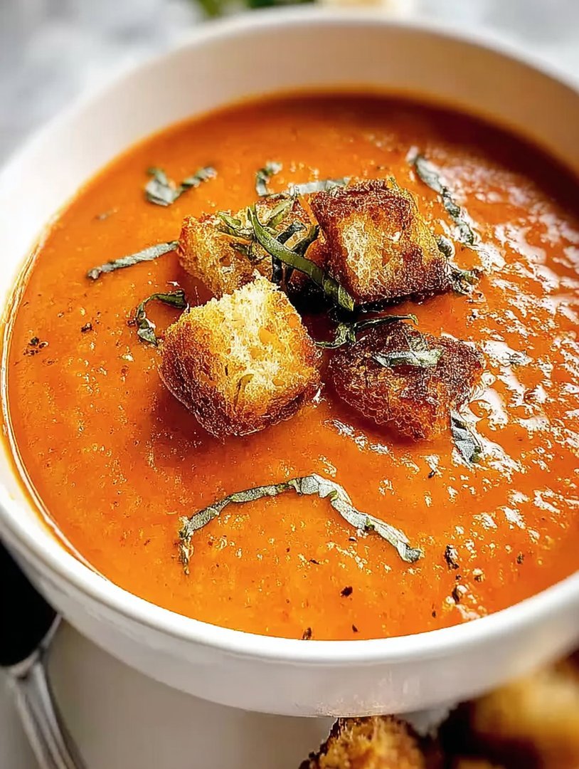 Perfect Roasted Tomato Basil Soup - Alrightwithme image 2