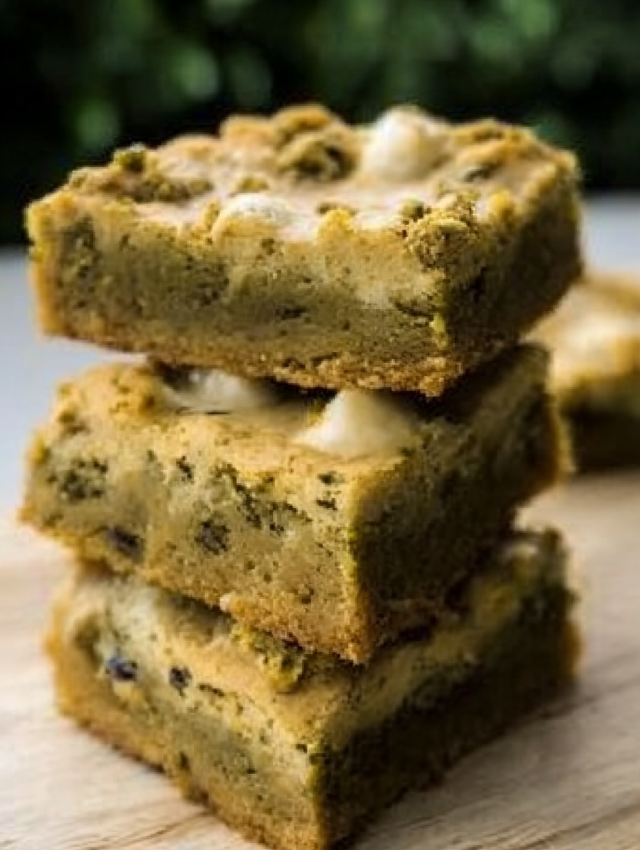 Pistachio Blondies Recipe image 2