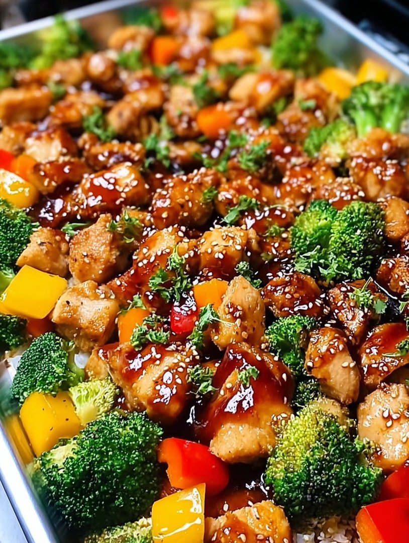 Sheet Pan Teriyaki Chicken & Veggies image 2