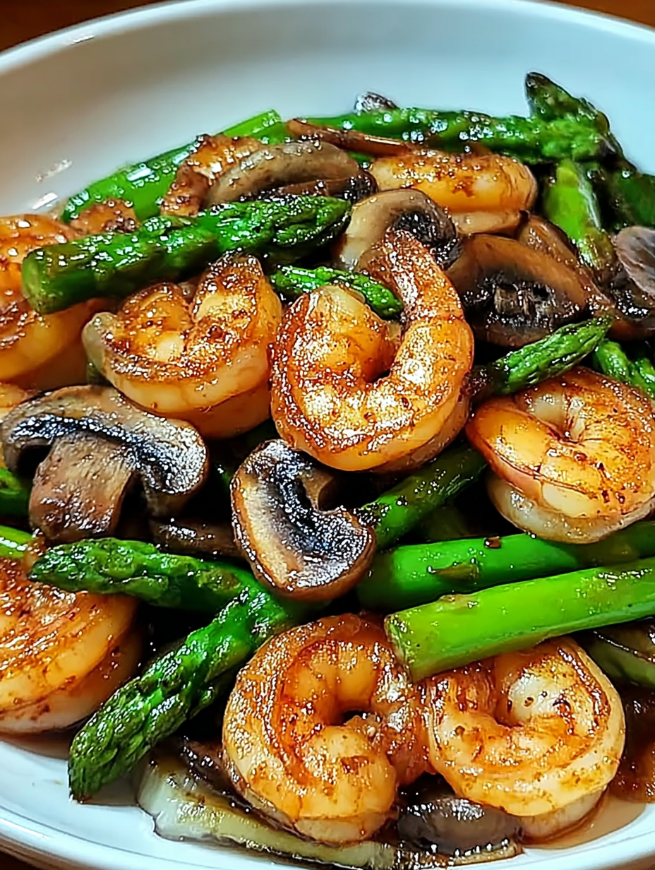 Shrimp and Asparagus Stir-Fry with Mushrooms: An Amazing Ultimate Recipe image 2