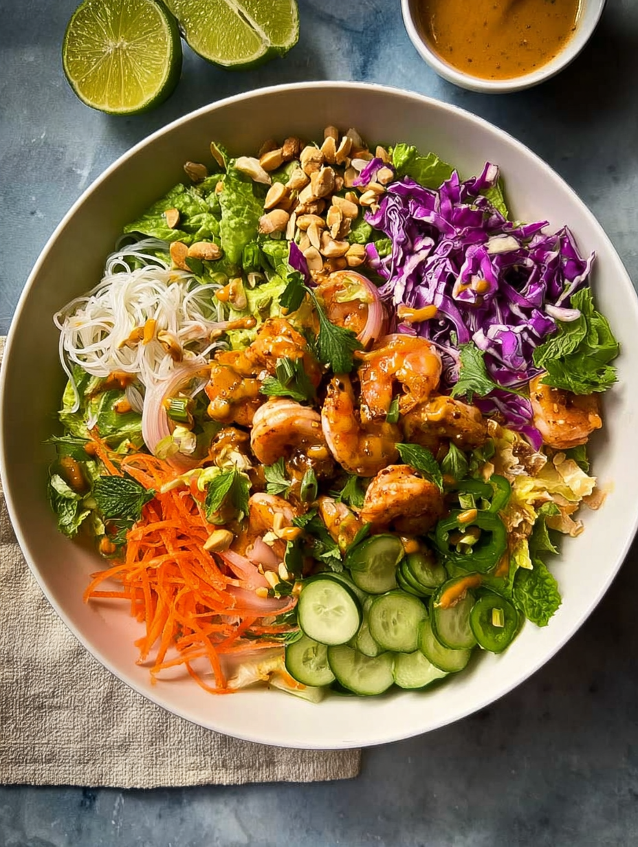 Spring Roll Salad with Spicy Cucumber Waterger Dressing: An Incredible Ultimate Recipe image 2
