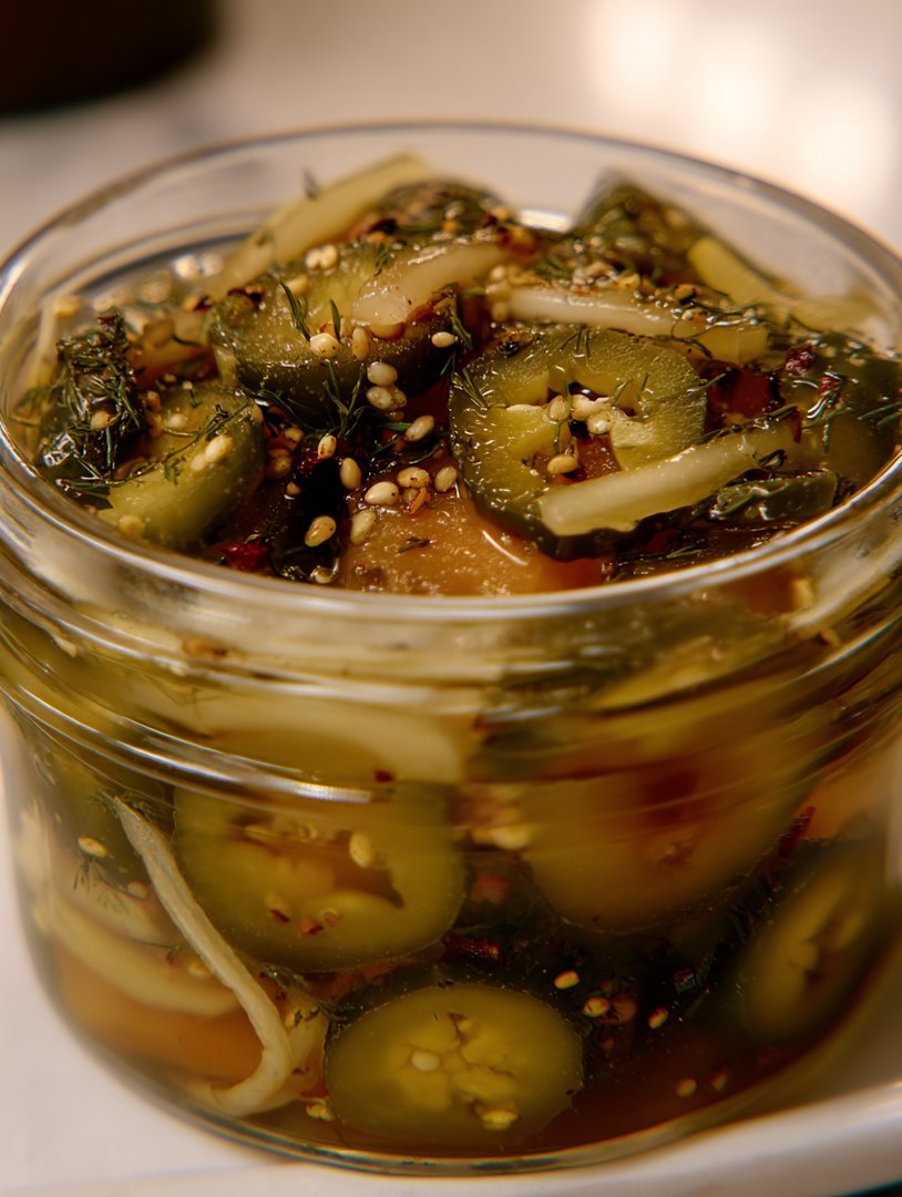 Bread and Butter Jalapeño Pickles image 2