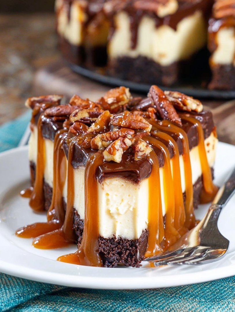 Cannoli Cheesecake Bars Recipe image 2