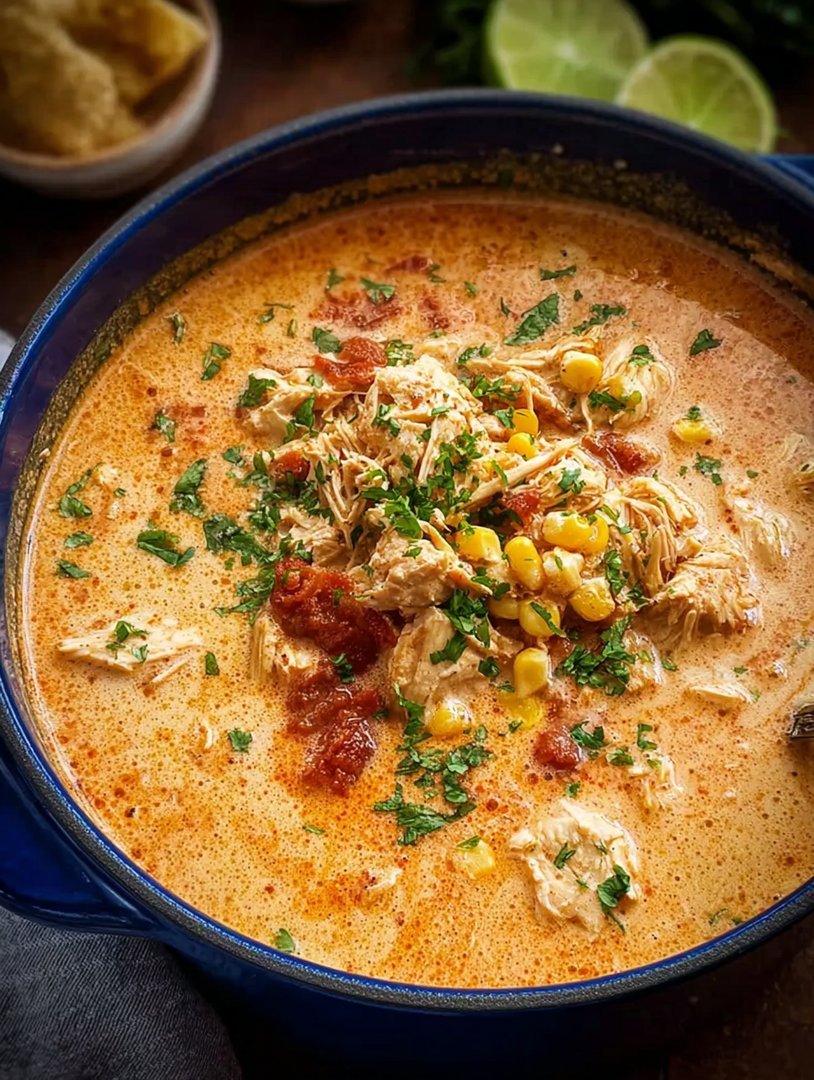 Creamy Chipotle Chicken Soup image 2