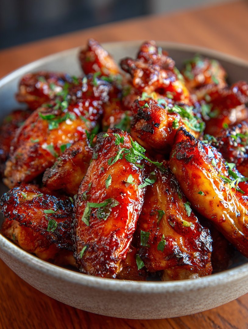 Hot Honey Peach Wings image 2