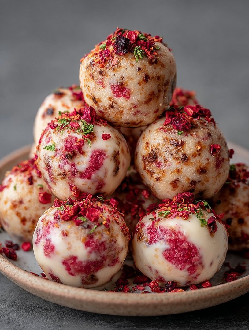 Strawberry Cheesecake Protein Balls image 2