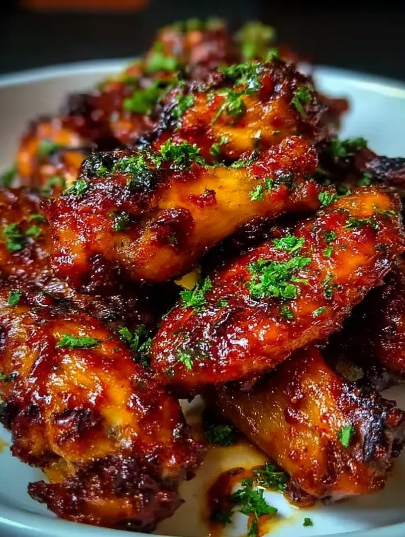 Sweet Chili Glazed Chicken Wings image 2