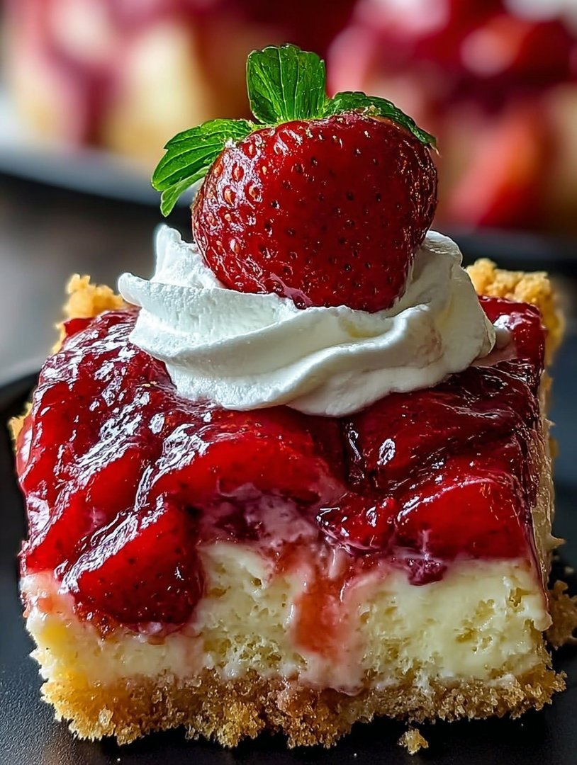 The Ultimate Strawberry Cheesecake Dump Cake image 2